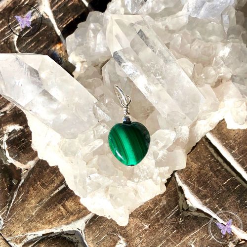 Malachite Heart Pendant